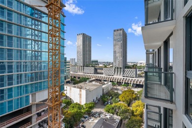 Fully furnished 600 SF 1-bed at The Crosby Miami Worldcenter, a