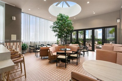 Fully furnished 600 SF 1-bed at The Crosby Miami Worldcenter, a