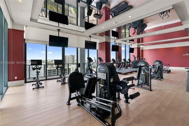 Fully furnished 600 SF 1-bed at The Crosby Miami Worldcenter, a