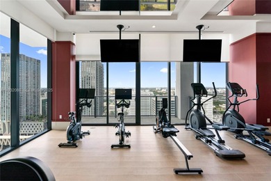 Fully furnished 600 SF 1-bed at The Crosby Miami Worldcenter, a