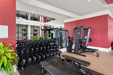 Fully furnished 600 SF 1-bed at The Crosby Miami Worldcenter, a