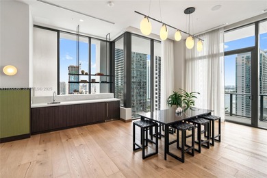 Fully furnished 600 SF 1-bed at The Crosby Miami Worldcenter, a