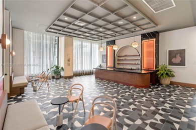 Fully furnished 600 SF 1-bed at The Crosby Miami Worldcenter, a