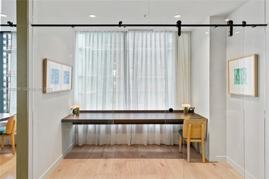 Fully furnished 600 SF 1-bed at The Crosby Miami Worldcenter, a