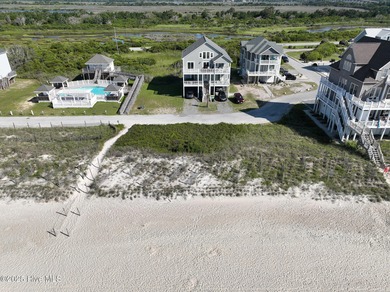 Breathtaking oceanfront retreat on North Topsail Island! This