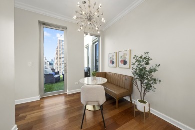 Perched atop an exclusive high-rise, this extraordinary