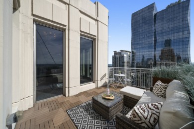 Perched atop an exclusive high-rise, this extraordinary