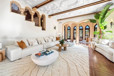 Perfectly nestled in the estates of Palm Island, a Mediterranean