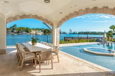 Perfectly nestled in the estates of Palm Island, a Mediterranean