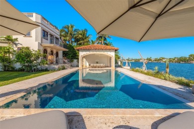 Perfectly nestled in the estates of Palm Island, a Mediterranean