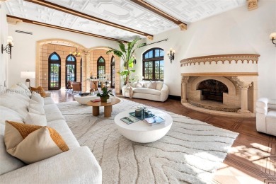Perfectly nestled in the estates of Palm Island, a Mediterranean