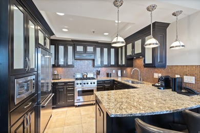 This luxury Waldorf Astoria condominium is set in the Canyons