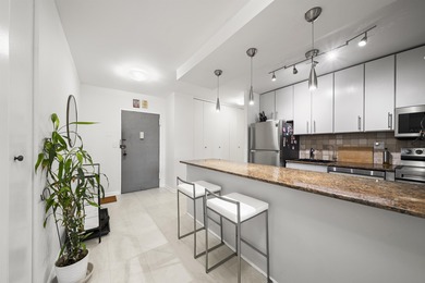 Generous in size at 1,542 sq. ft., this East-facing 2-bedroom