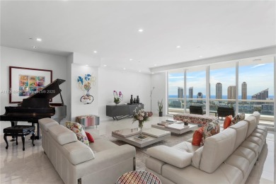 A meticulously designed, custom two-story penthouse in the sky