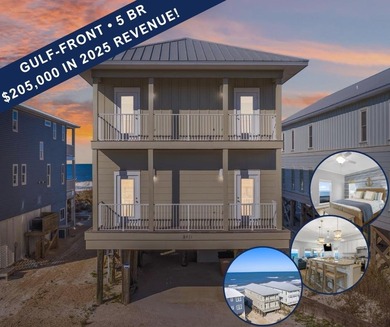 HIGHLIGHTS:  Beachfront beauty  Gorgeous Gulf views  3 levels