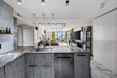 Completely redesigned & fully renovated high-floor 2/2 residence