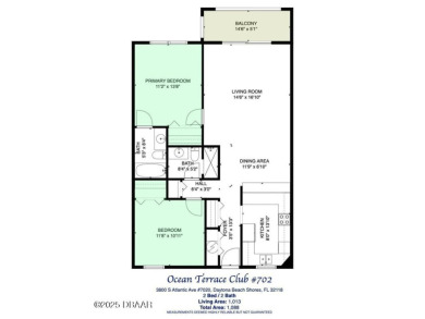 TOP FLOOR!! This 2BR/2BA CONDO boasts AWESOME OCEAN & RIVER