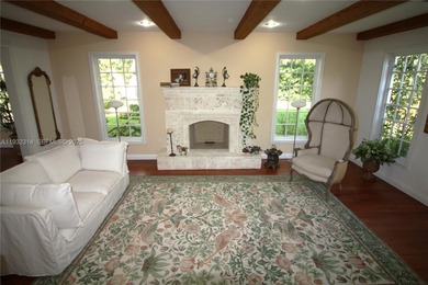 Charming waterfront living in South Coral Gables. Canal front