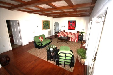 Charming waterfront living in South Coral Gables. Canal front