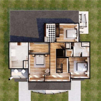 Under Construction. This 4-bedroom, 4-bath, 3,673 sq. ft