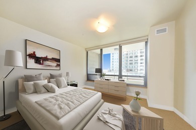 Tenant occupied until September 2026. This one-bedroom luxury