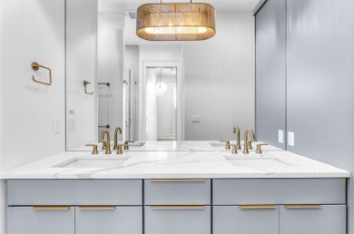 This new construction, six-bedroom, six-bathroom Gulf-front home