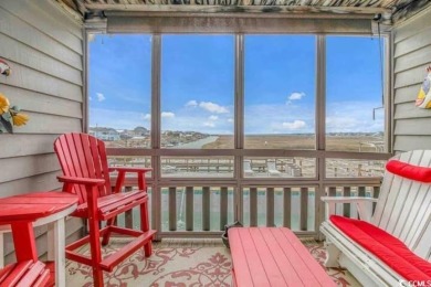 Enjoy spectacular sunsets over the inlet from the private