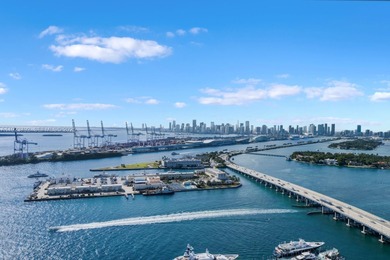 Perched on the 35th floor of Murano Grande, this residence