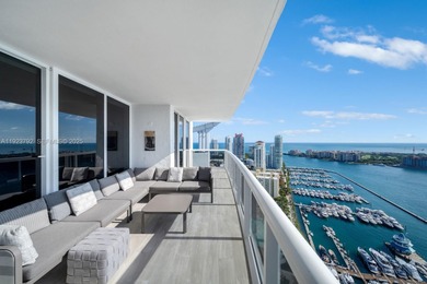 Perched on the 35th floor of Murano Grande, this residence
