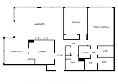 Spacious high-rise condo with a panorama view from the prettiest