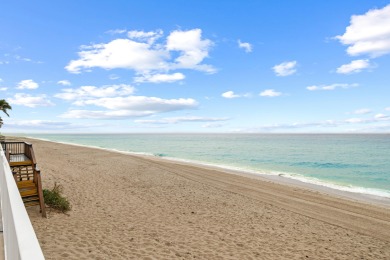 Enjoy oceanfront Palm Beach living in this completely renovated