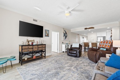 Experience coastal elegance in this furnished 2-bedroom, 2-bath