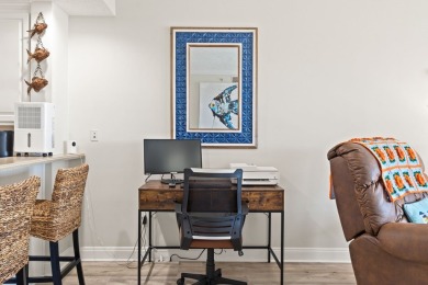 Experience coastal elegance in this furnished 2-bedroom, 2-bath