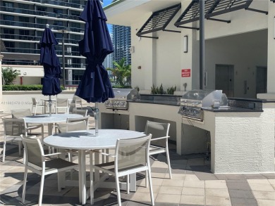 Corner unit 1 bedroom plus den, fully furnished and equipped