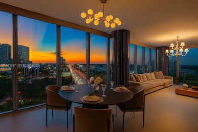 Step into a corner residence wrapped in floor-to-ceiling glass