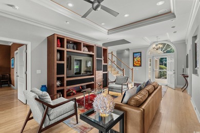 This all-brick custom-built home in the gated community of