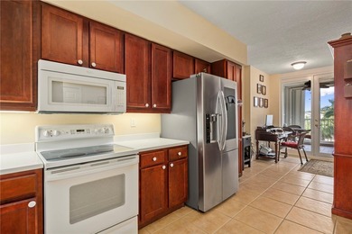 Perfect sunset views from this riverfront condo in Sea Oaks!