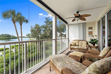 Perfect sunset views from this riverfront condo in Sea Oaks!