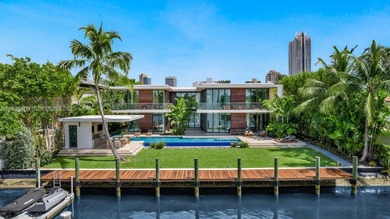 Tropical modern masterpiece on exclusive Allison Island