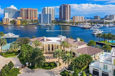 Stunning Point Lot Estate in Las Olas' Prestigious & Gated Seven