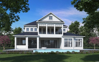 Amazing custom designed being built directly on the waterway