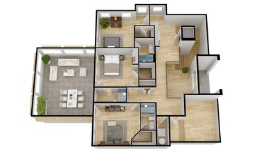 Amazing custom designed being built directly on the waterway