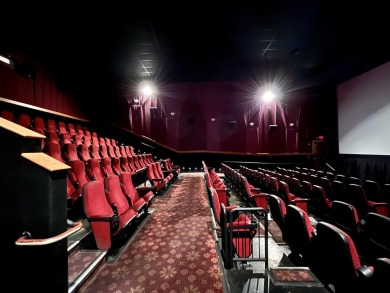 This is a 4-plex, stadium seated, theatre of approx 10,700 sf