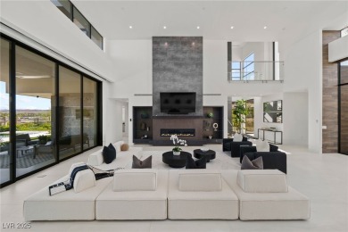 Exquisite lake view custom estate, tucked behind triple gates in