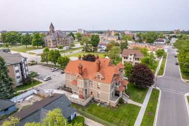 The Historic Hovey House mansion at 318 Houston Avenue is a
