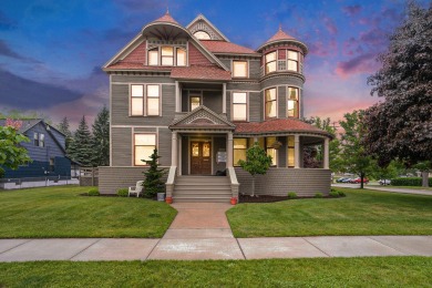 The Historic Hovey House mansion at 318 Houston Avenue is a