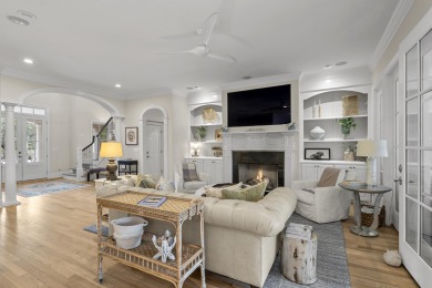 This Lowcountry Estate sits on a park-like private lot with