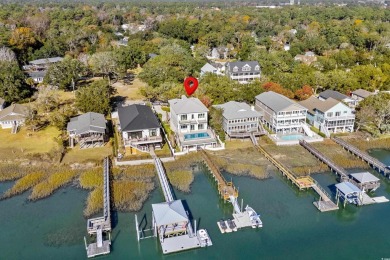 This stunning contemporary home on Murrells Inlet has 5-bedroom