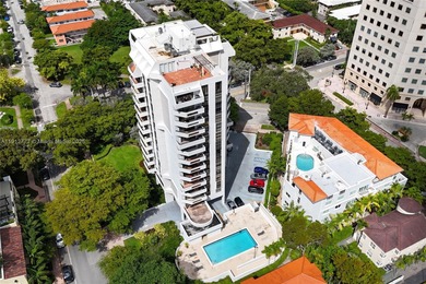 Experience Coral Gables living from this high-floor residence at