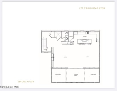 227 W Bald Head Wynd presents a rare pre-construction